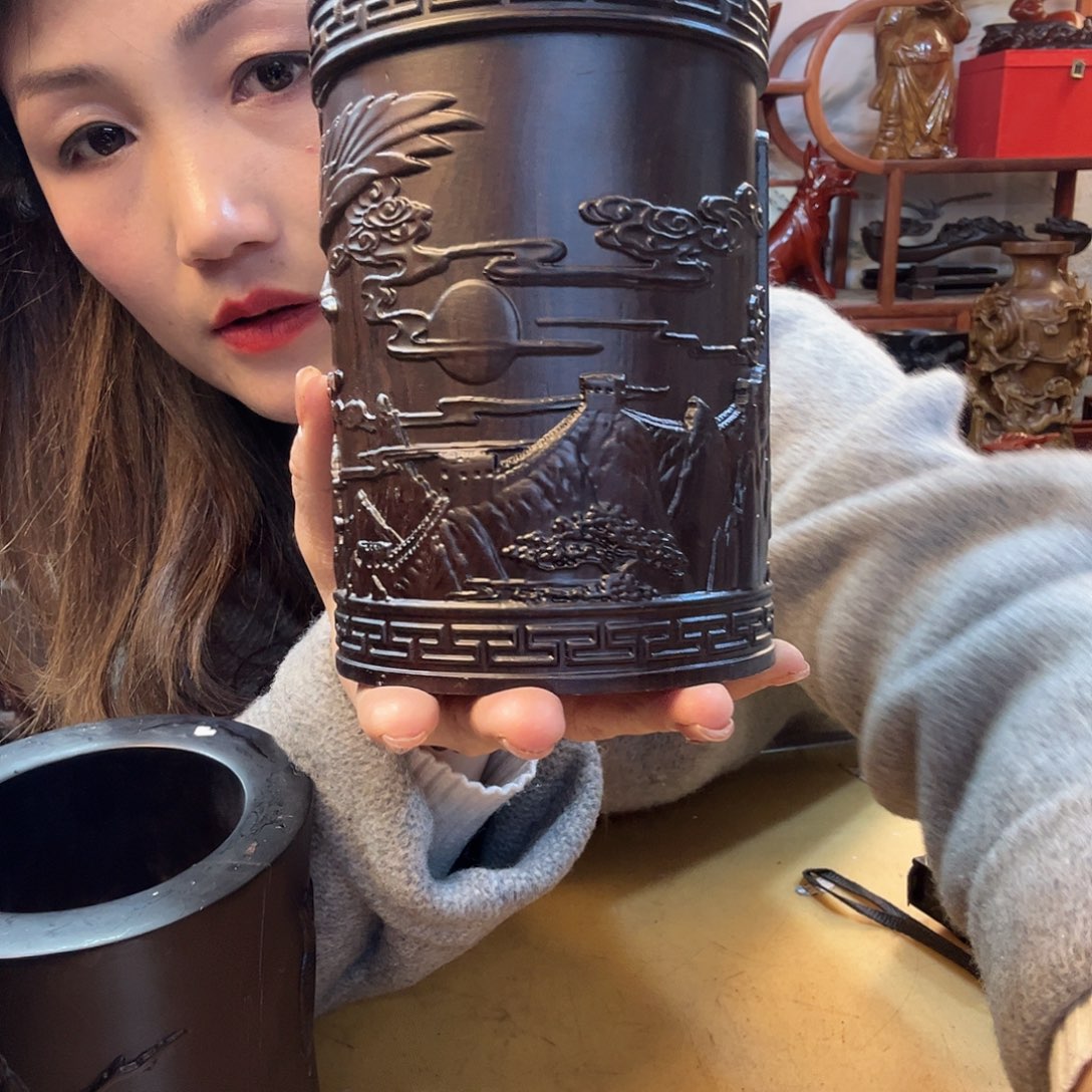 非洲紫檀（红花梨）阿**奶