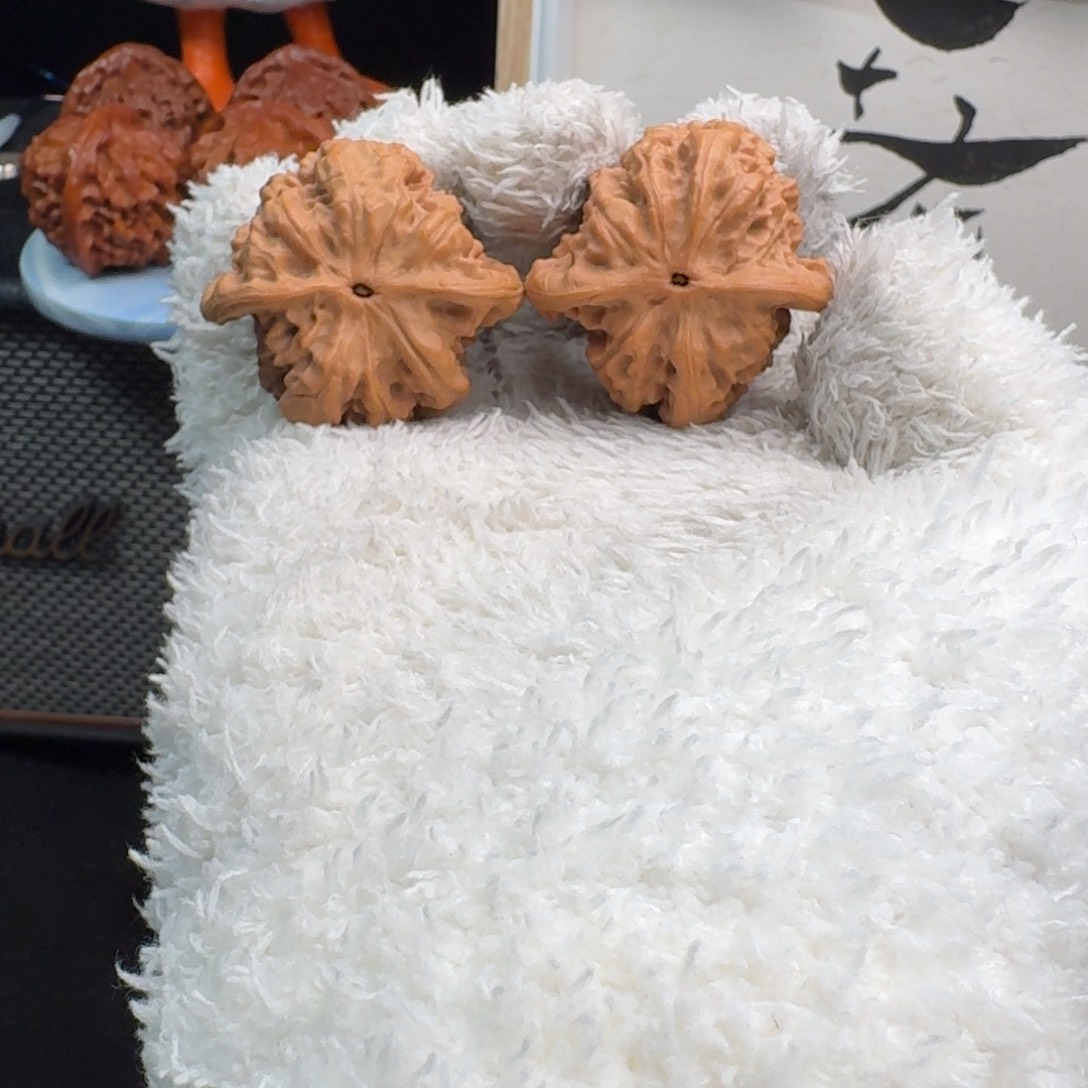 文玩核桃吊坠40012野狼