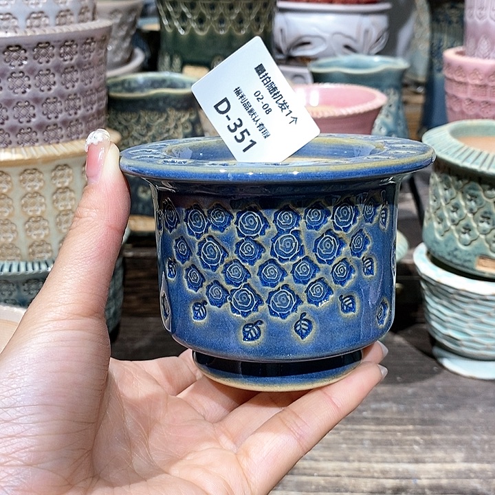 七里烧花盆2-8-351口径6