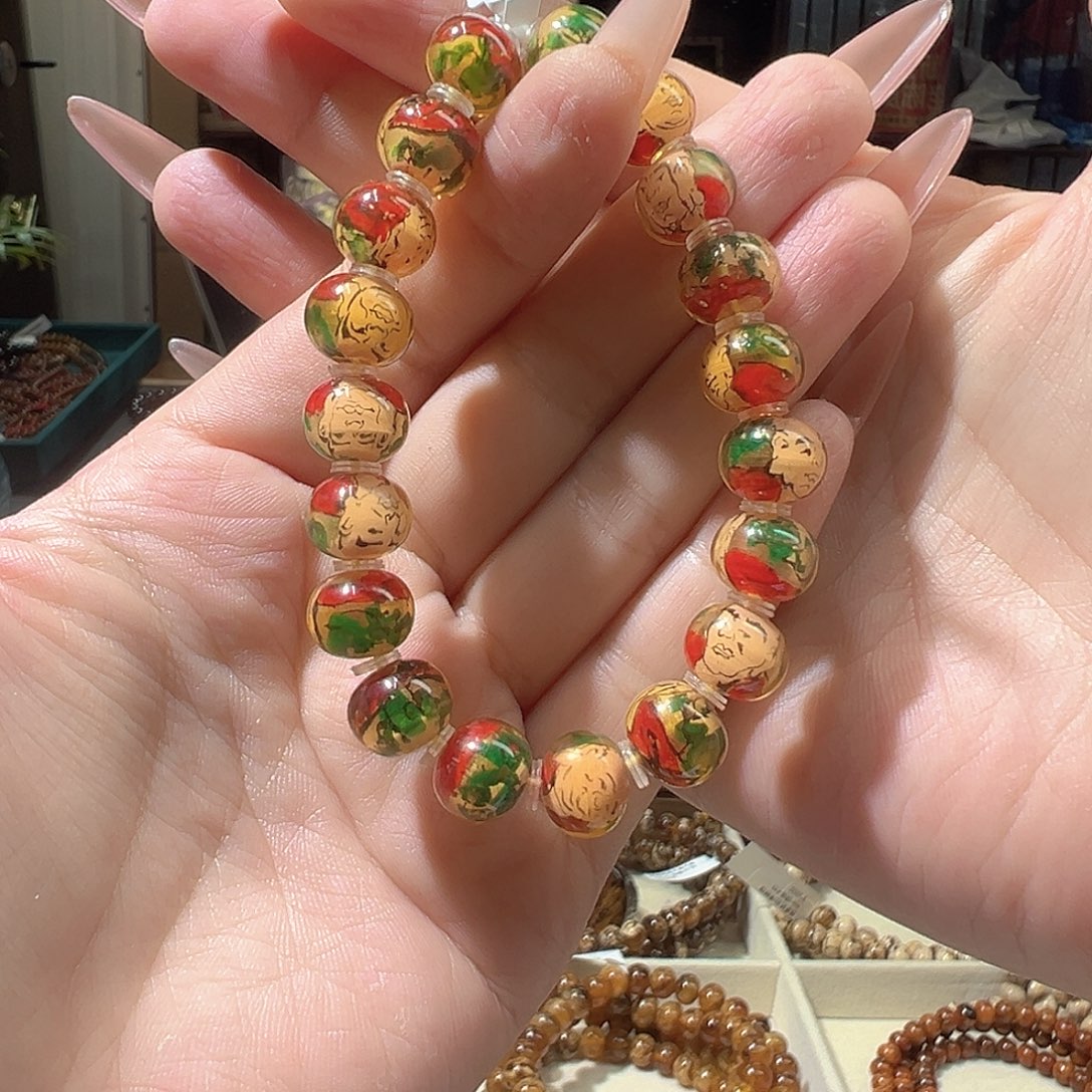 琥珀未镶嵌裸石内壁画11m