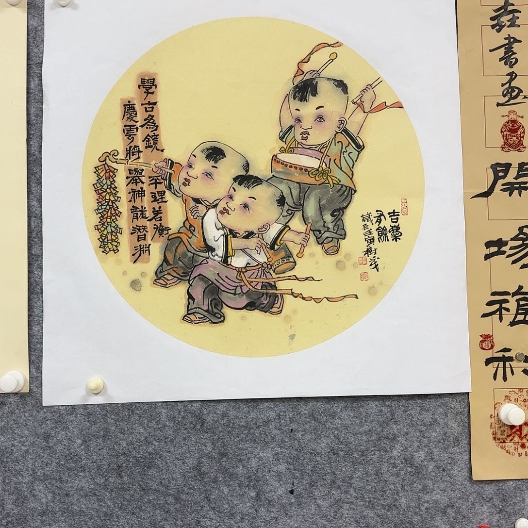 国画手绘人物国画作