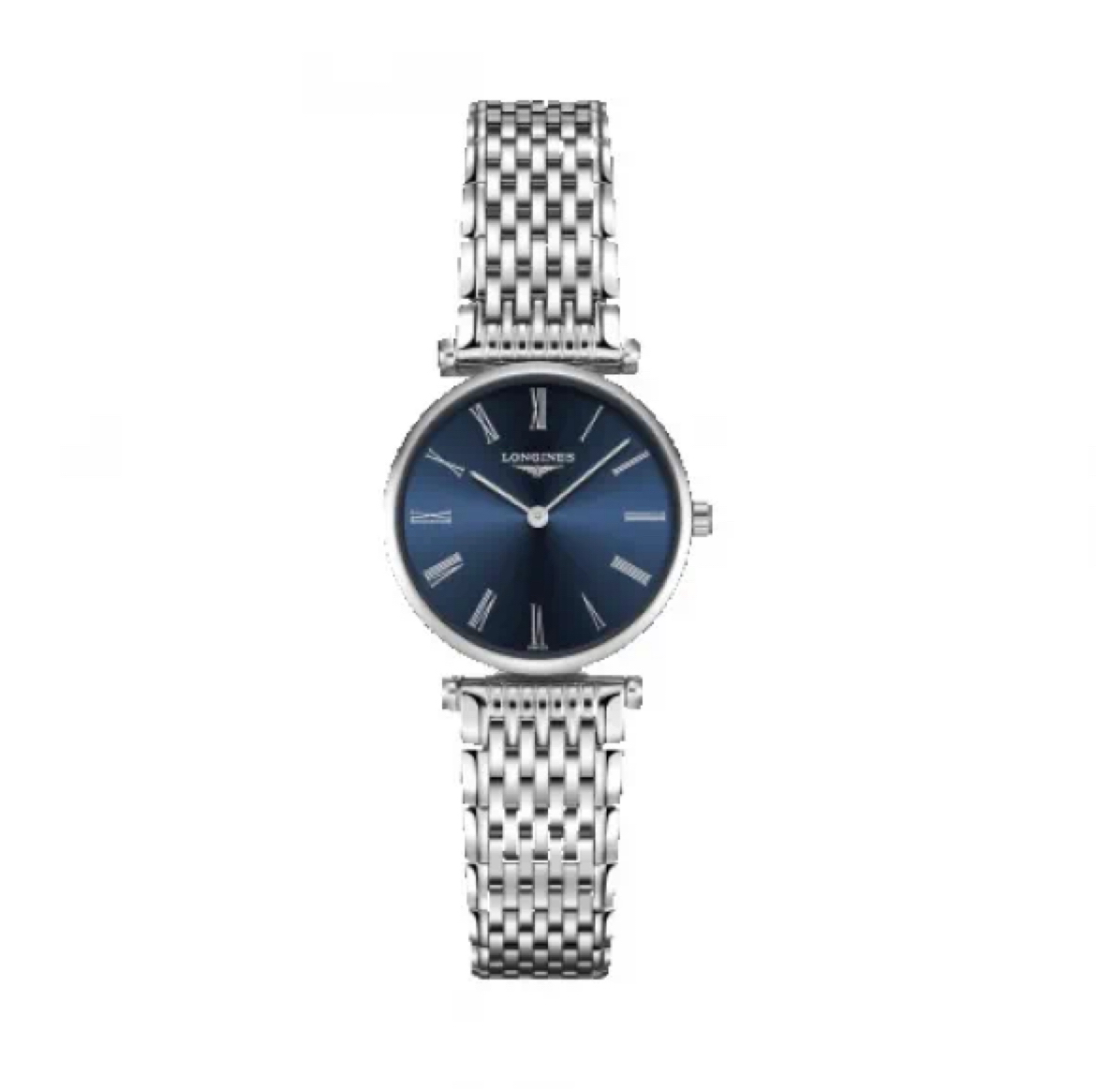 99新 Longines/浪琴 嘉岚4869/时尚/L4.209.4.11.6女款简约表24mm