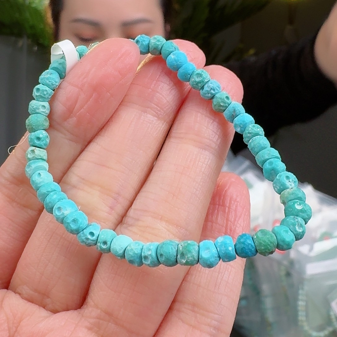 绿松石珠宝奇石未镶嵌