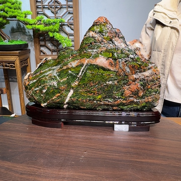 石材七彩石摆件，，，，，，