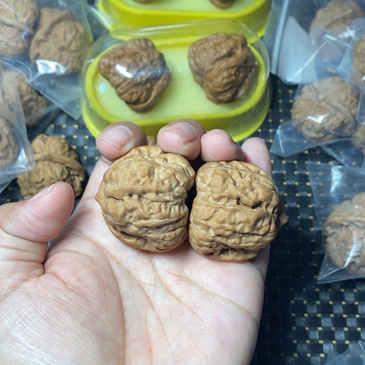 文玩核桃把件蛤蟆40全