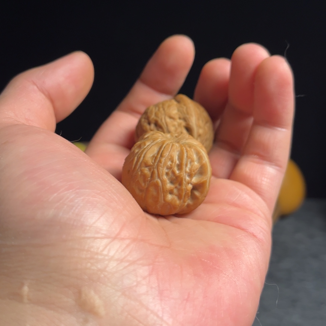 ****风文玩核桃吊坠35球宝