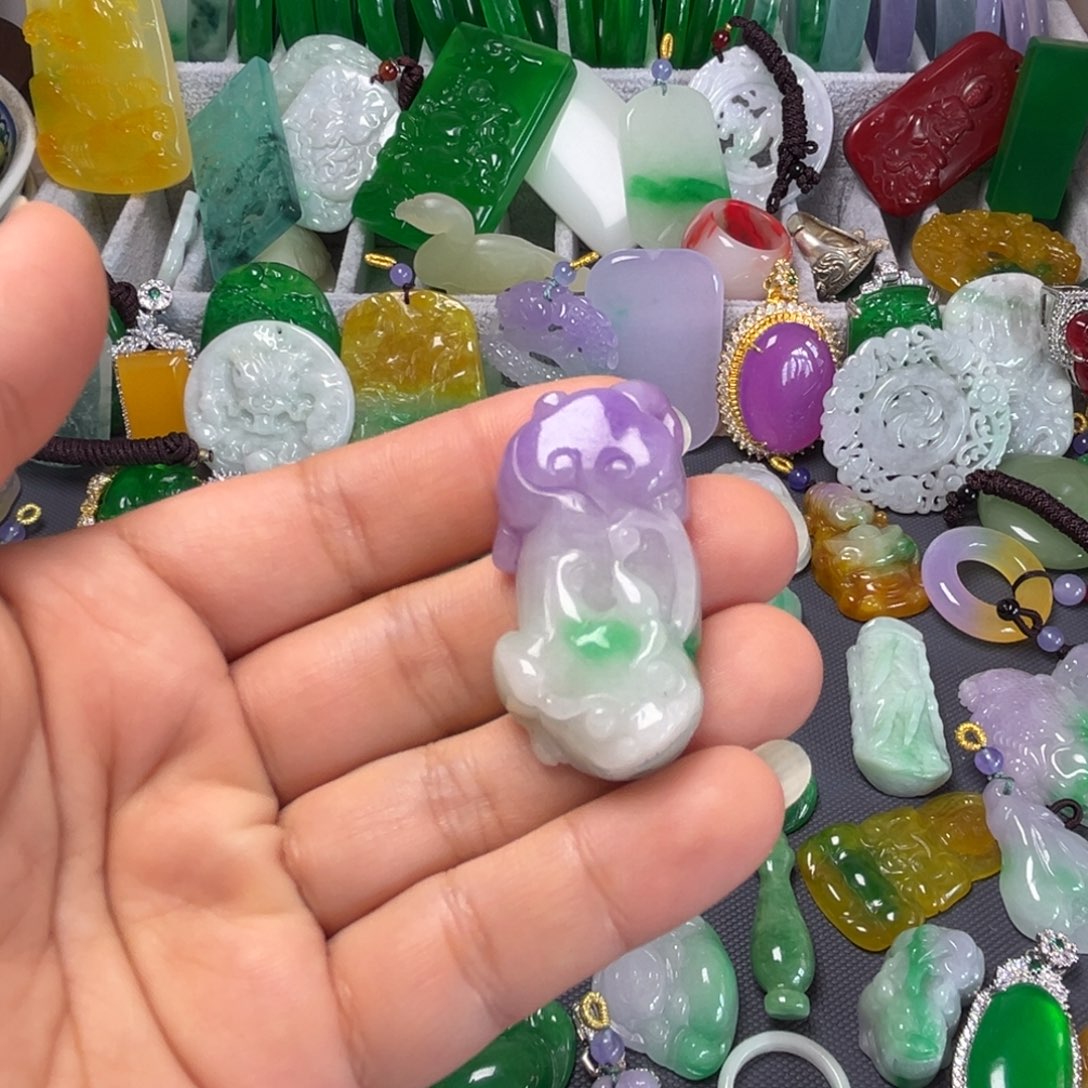 翡翠未镶嵌手链翡翠未镶嵌颈饰手饰挂件