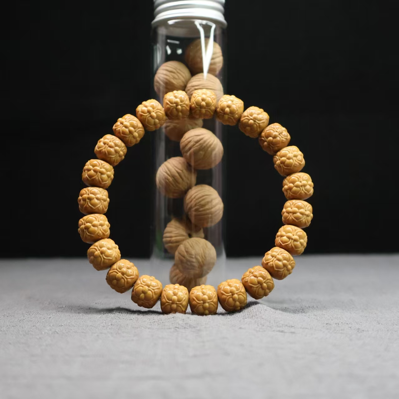 小馒头料好运连连手串