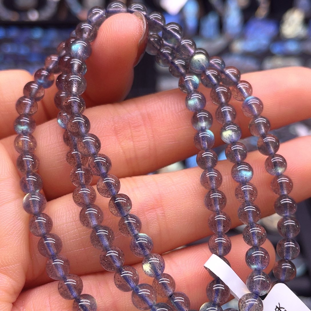 长石手链未镶嵌4.8左右