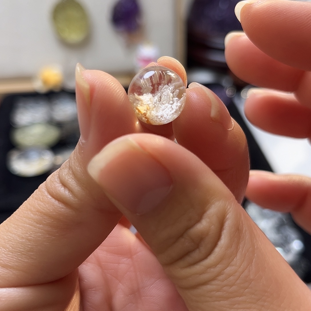 颈饰银S925镶嵌水晶单珠21