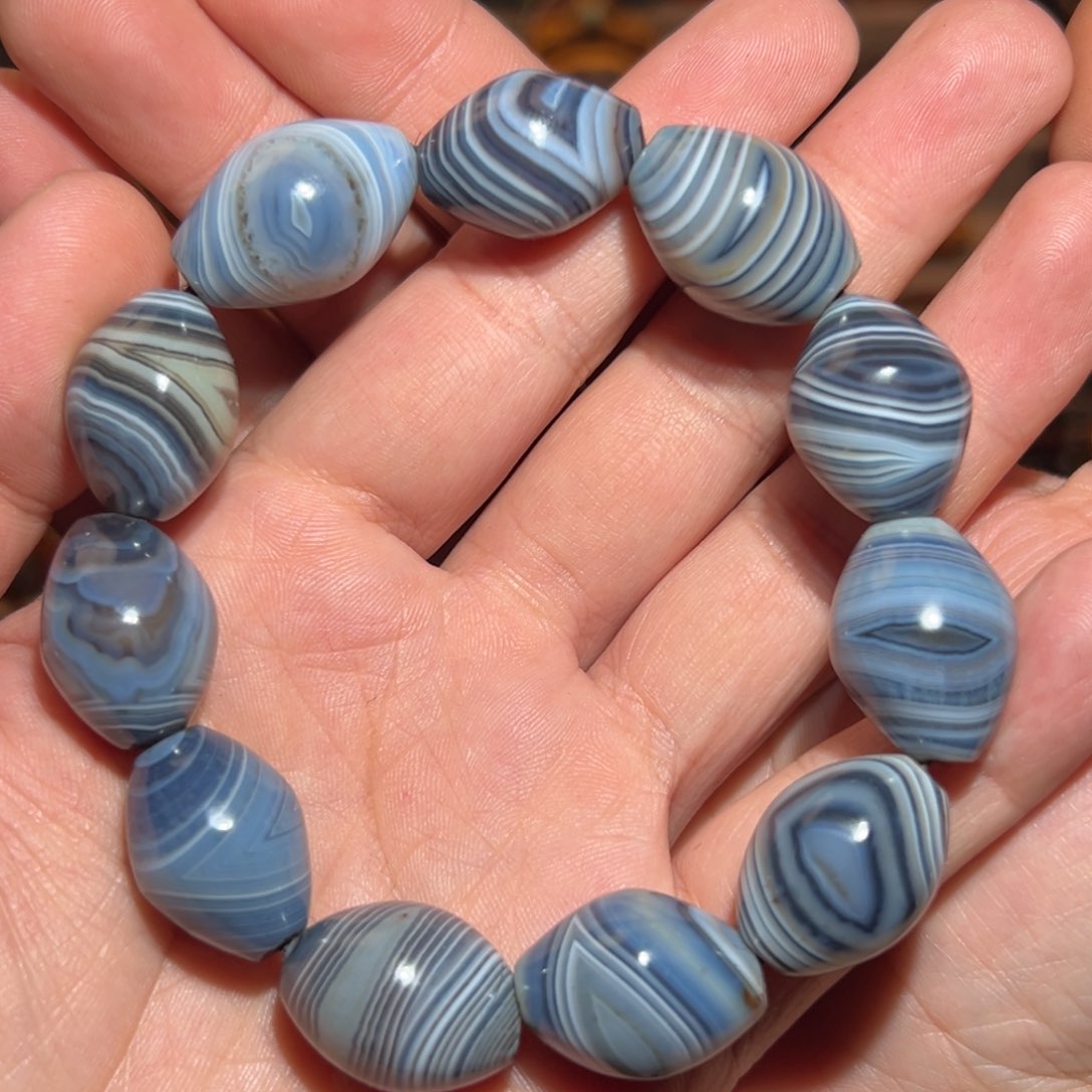 玛瑙/玉髓单珠未镶嵌