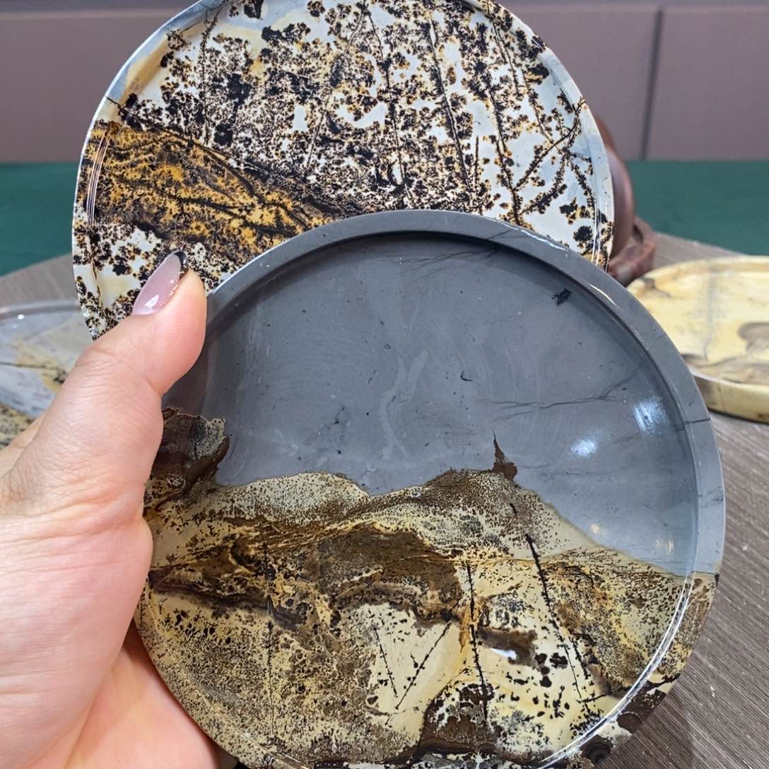 石材红***西广西国画石草花石