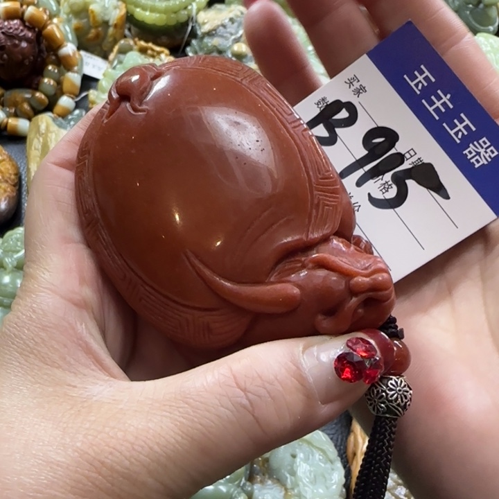 透闪石质玉手把未镶嵌