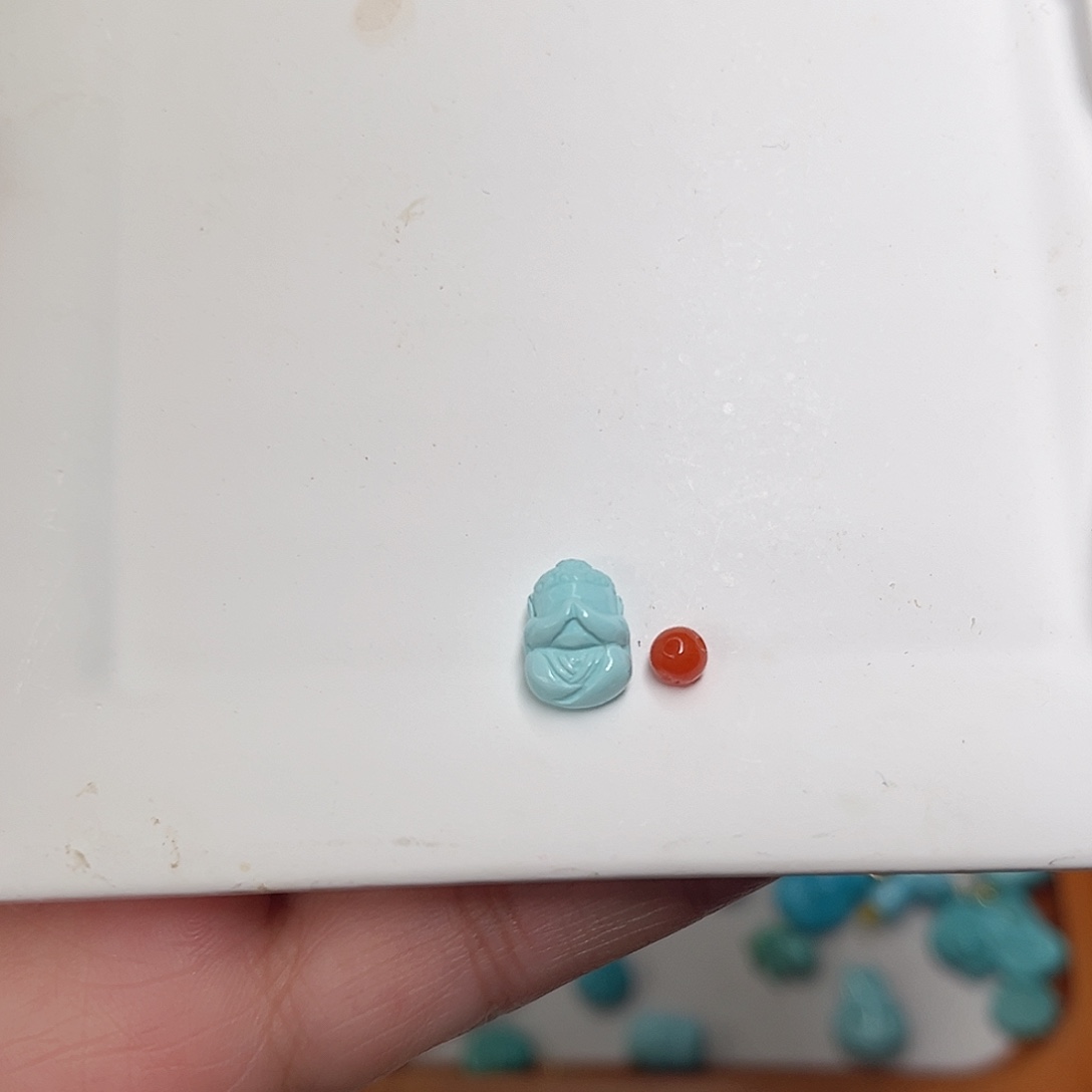 南红玛瑙未镶嵌珠宝半成品