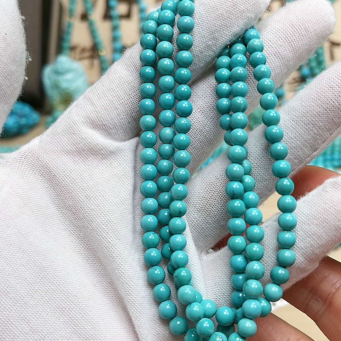 绿松石多圈未镶嵌