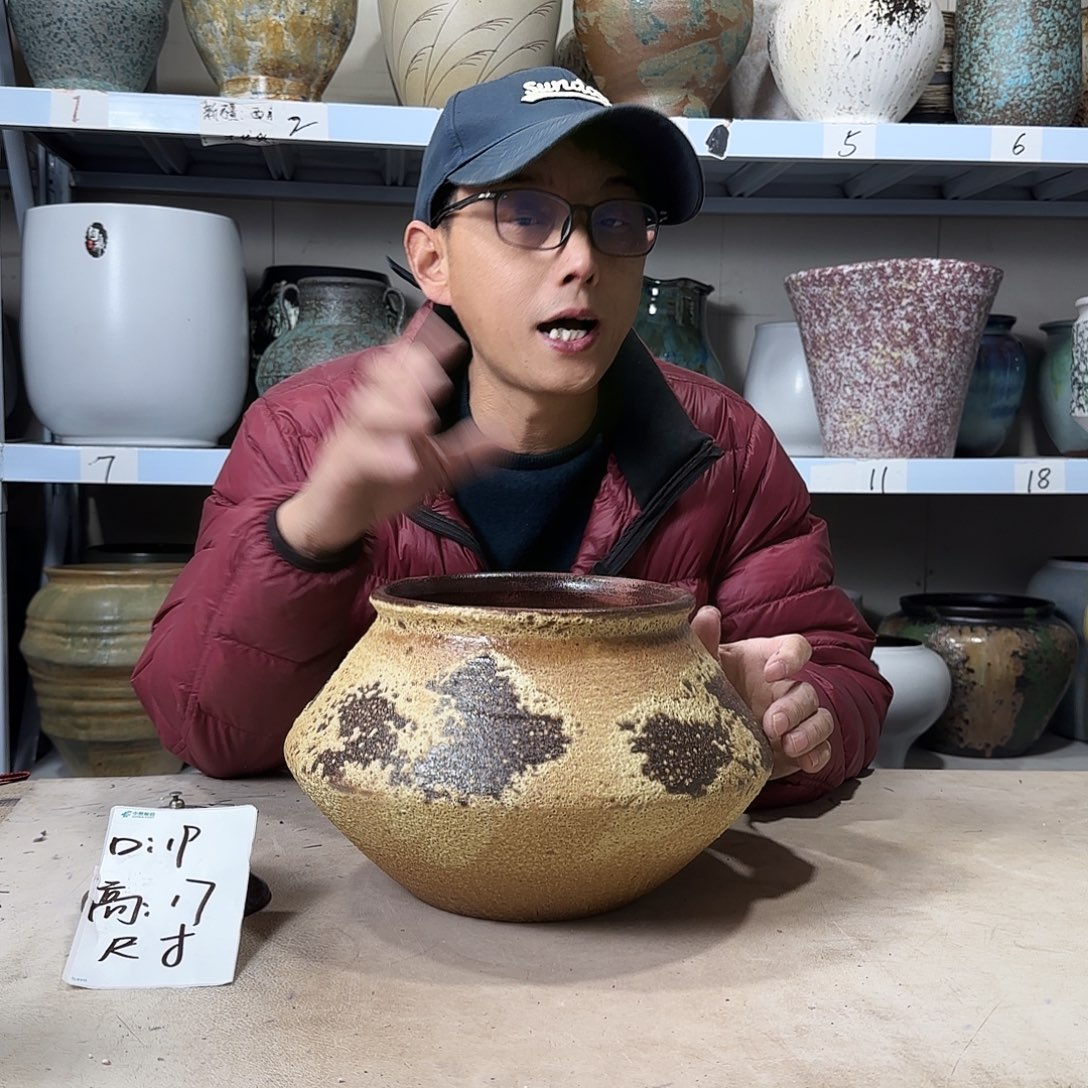 19@17 紫砂花盆尺寸