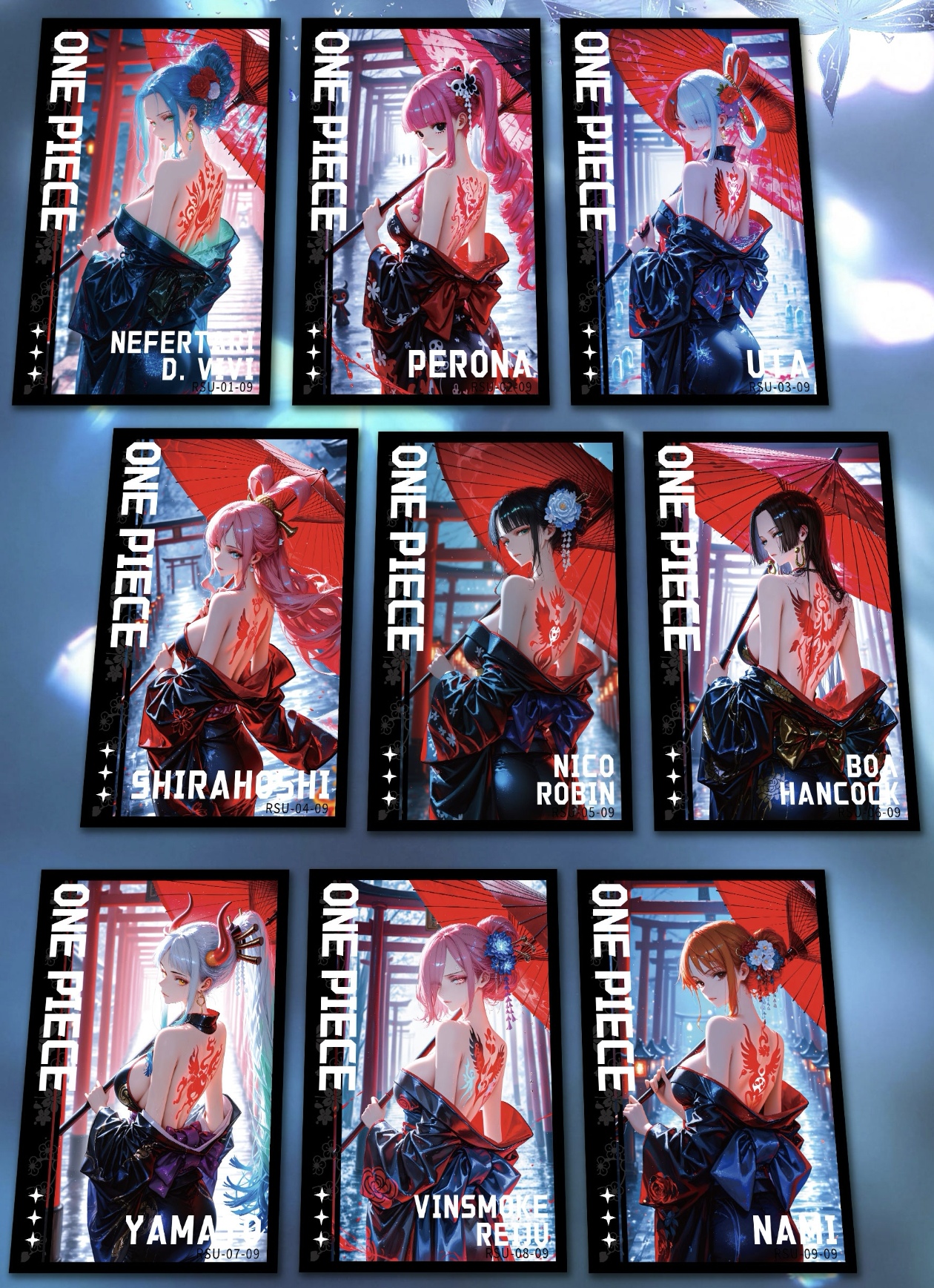 【平拆】漫漫文创海贼王色纸 动漫周边 桌游卡牌 收藏卡牌 默认代拆