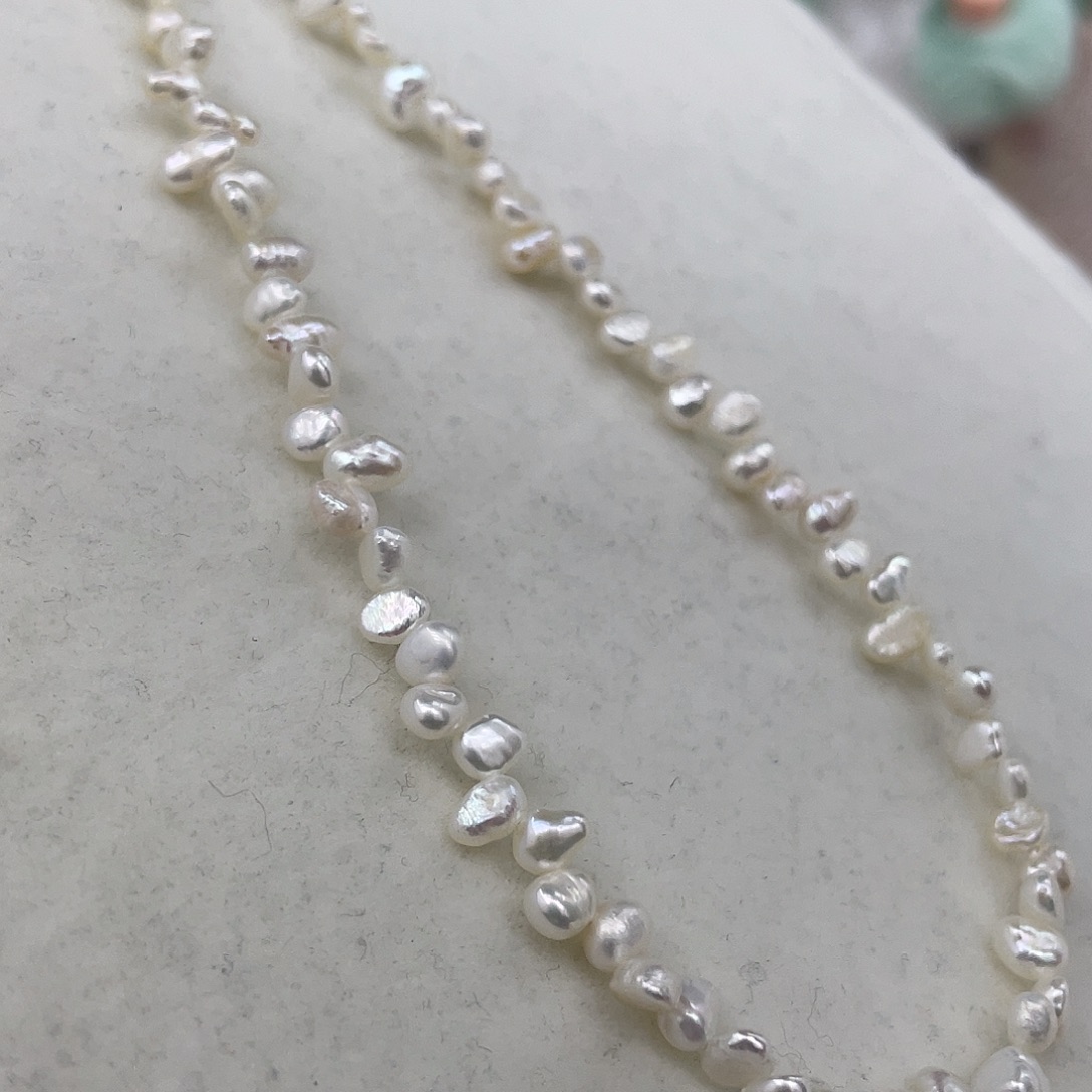 戒指银S925镶嵌海水珍珠