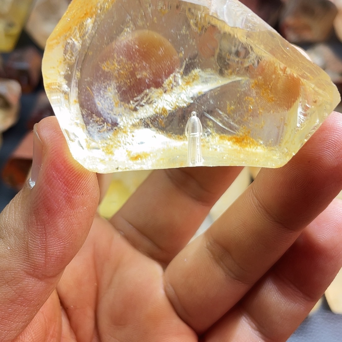 珠宝半成品水晶未镶嵌