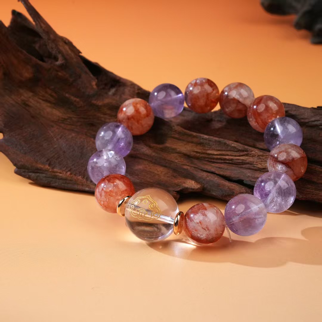 【AZ专属】九紫离火水晶手串4