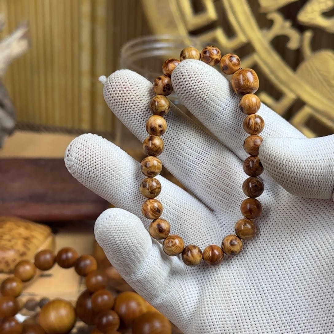 柏木（崖柏）拾*太行崖柏0.6留疤手串