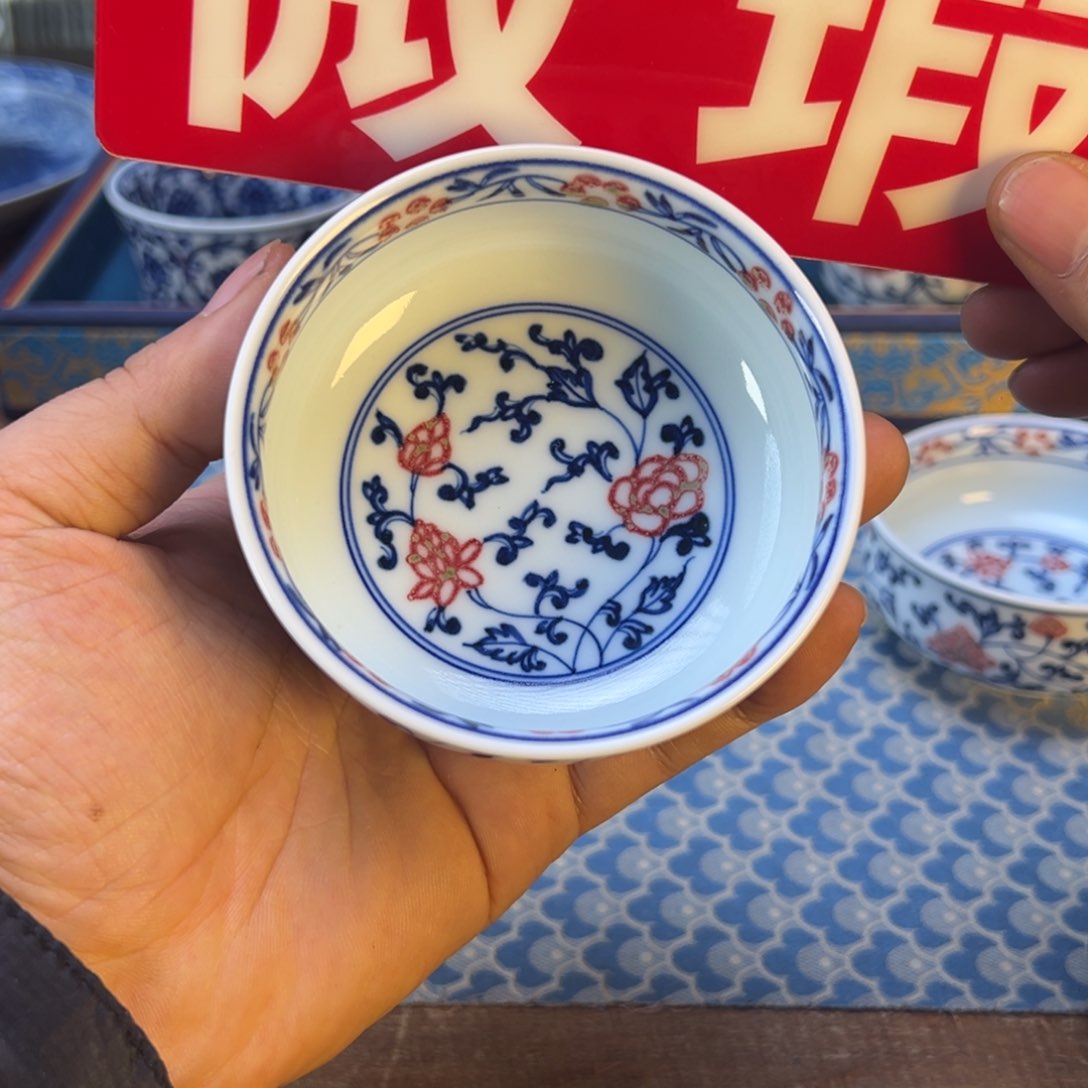 摆件微瑕景德镇手工手绘陶瓷