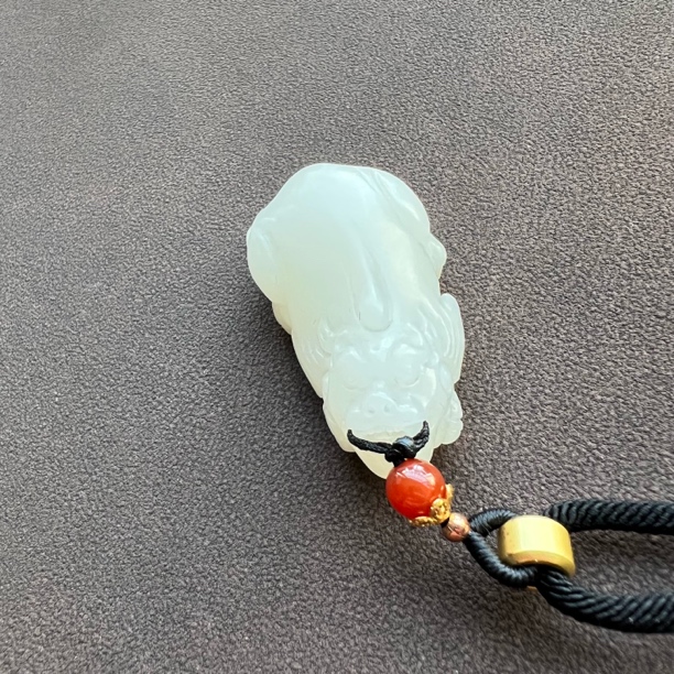 和田玉白玉貔貅ZZJ11-1