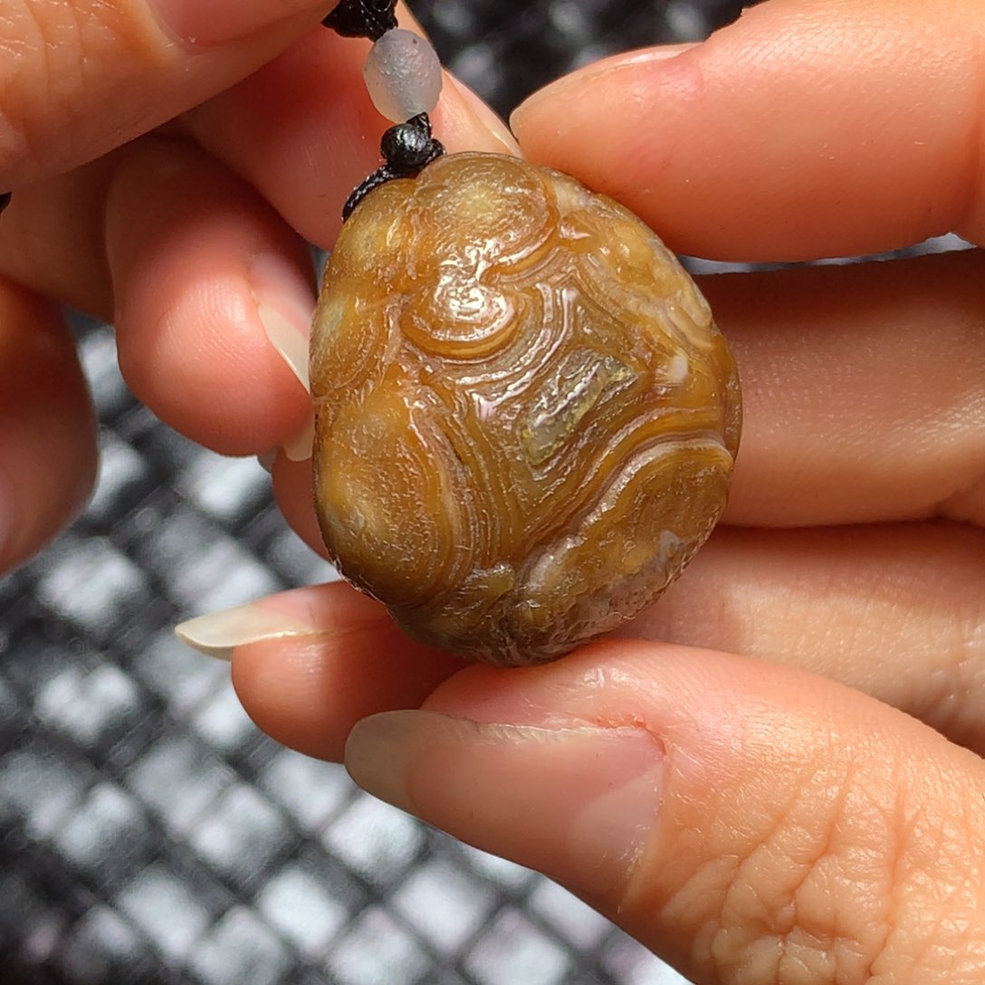 未镶嵌玛瑙/玉髓珠宝半成品