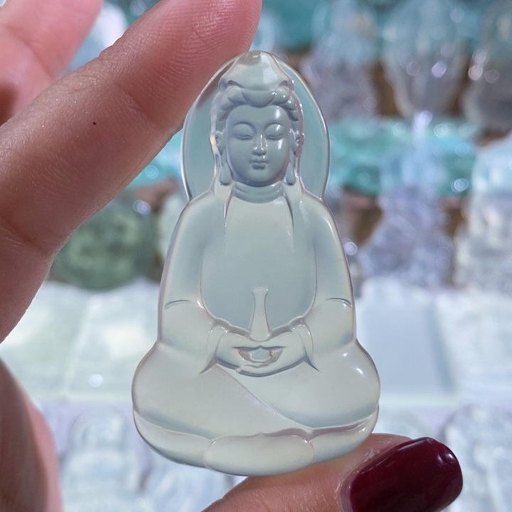 岫玉吊坠未镶嵌吊坠