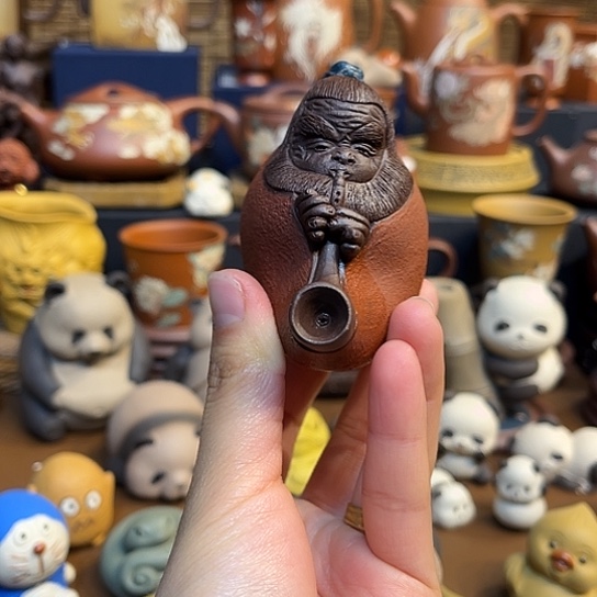紫砂茶杯紫砂茶宠