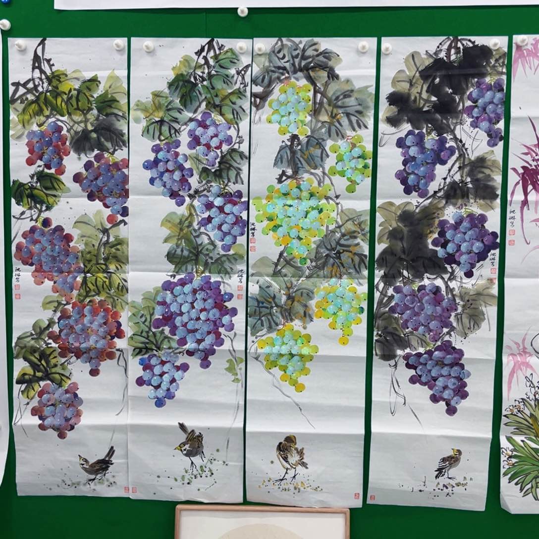 国画绘画沈老师作品138.34