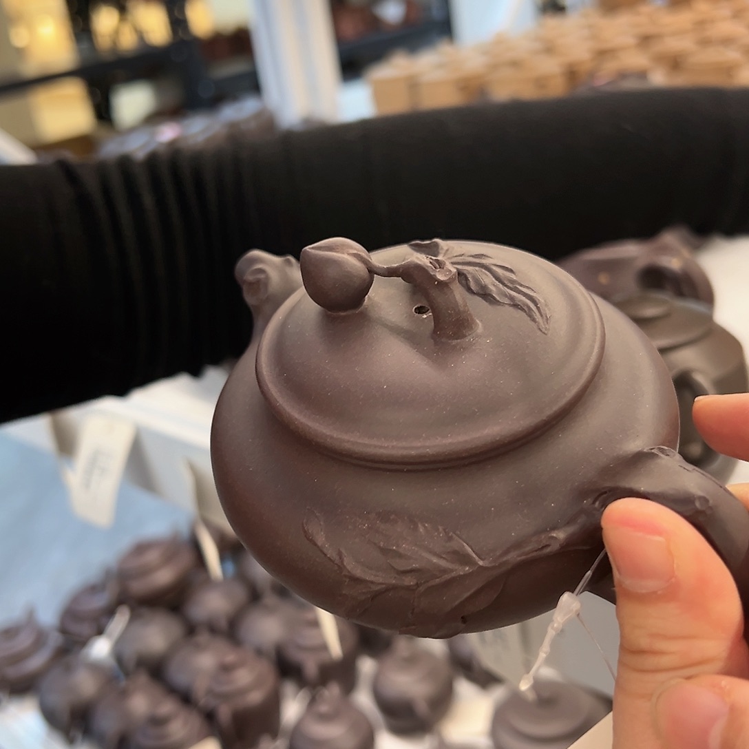 紫砂茶壶黄龙山原矿天青210