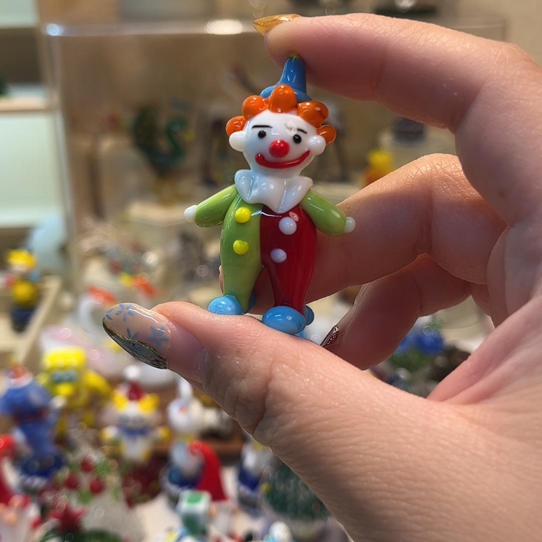 手工艺品琉璃小丑