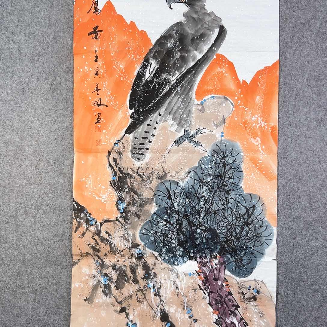 国画098 花鸟是真的可爱啊