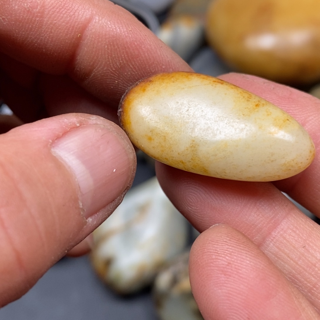 和田玉挂件银S925镀金镶嵌