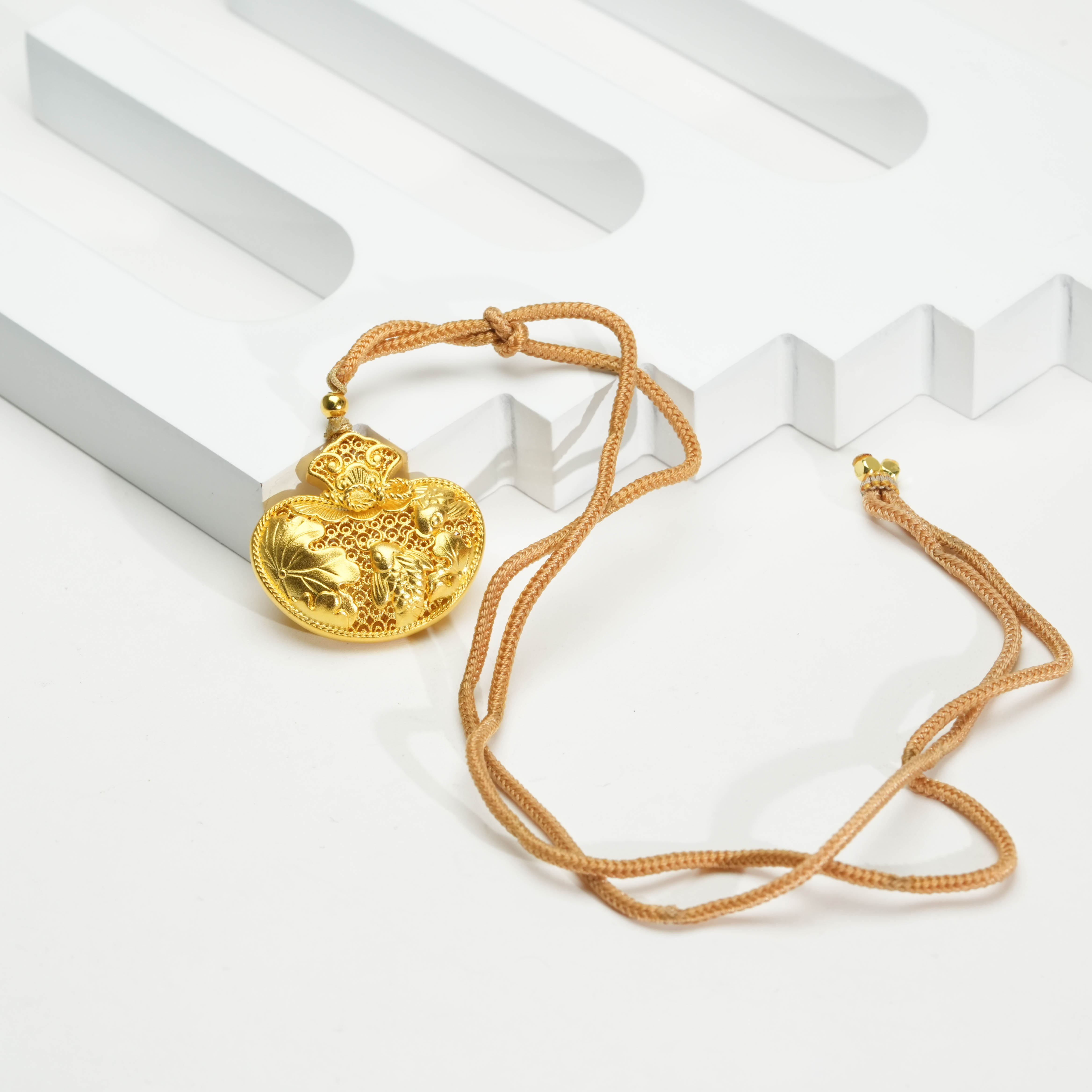 足银银制品 【星浩珠宝】足银吊坠14-9T45H385配绳