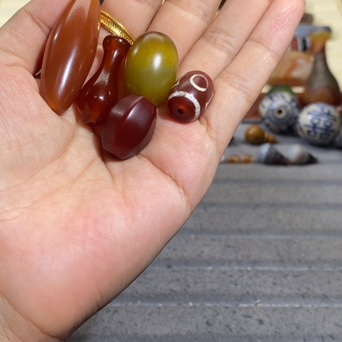 满***）合金颈饰玛瑙/玉髓