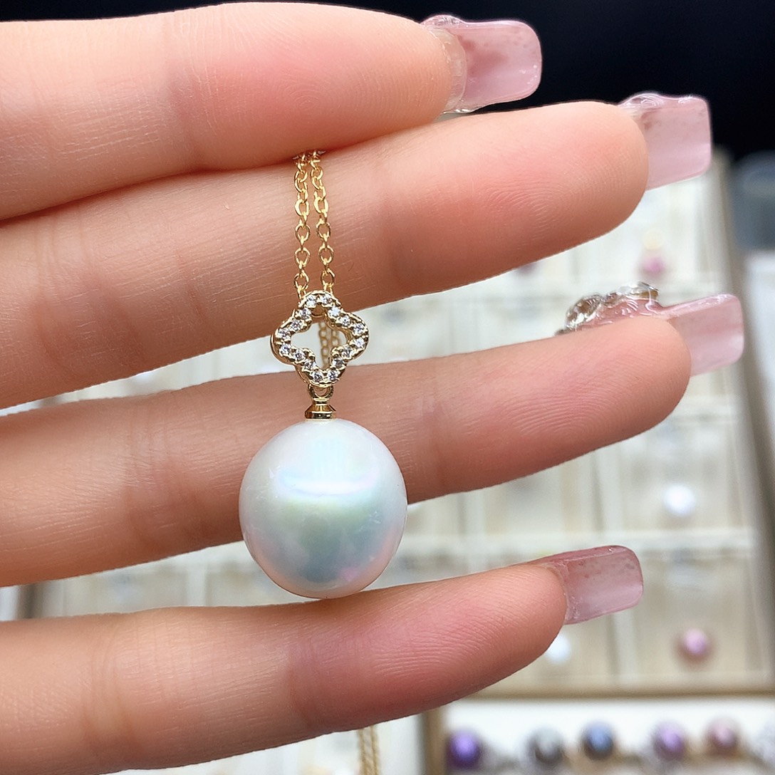 淡水珍珠颈饰合金