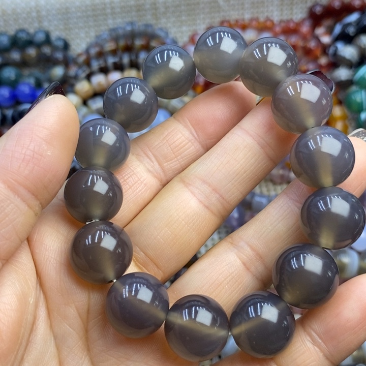 玛瑙/玉髓手链未镶嵌