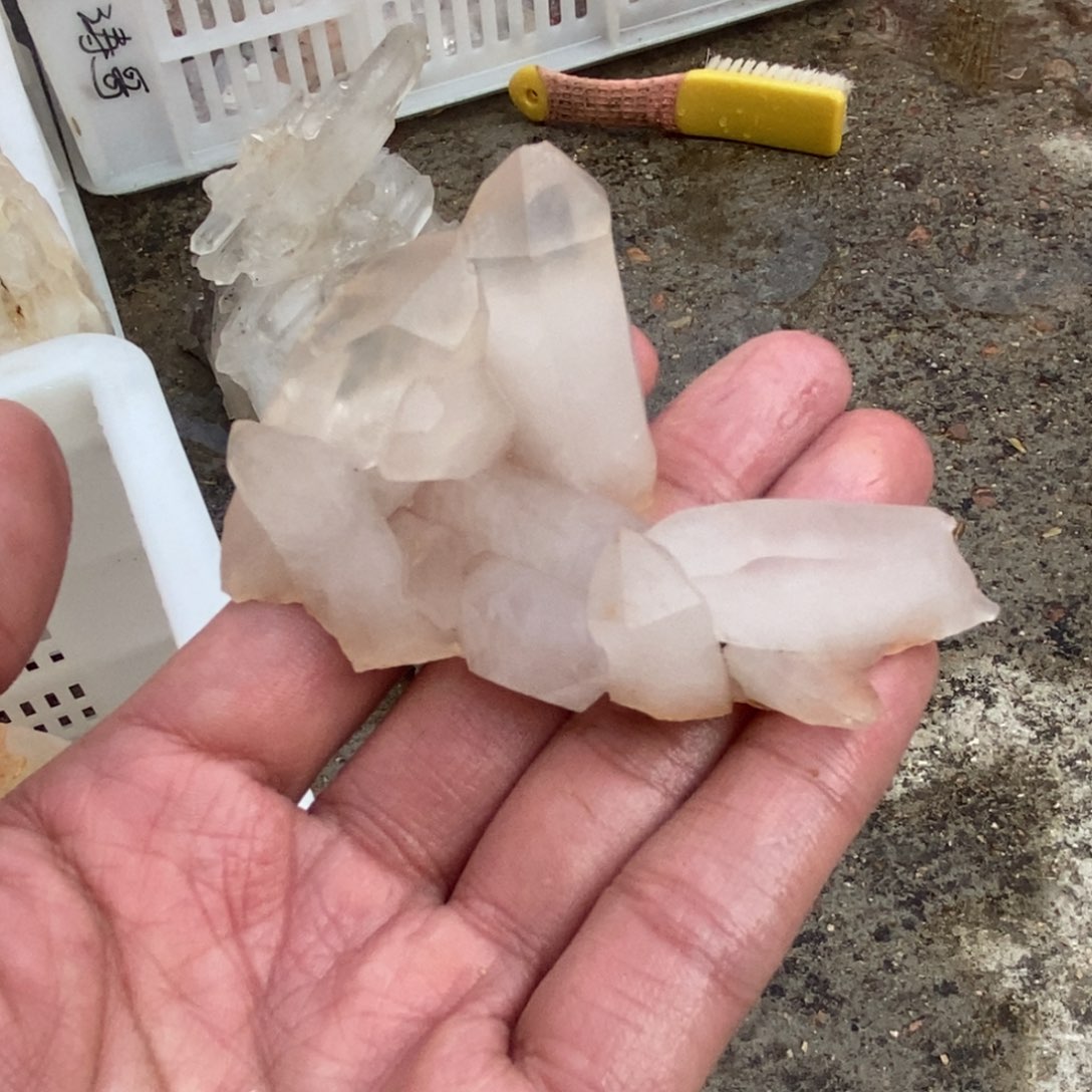 水晶水晶原石摆件未镶嵌