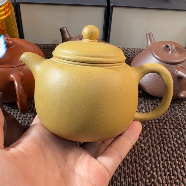 紫砂茶壶我的心都