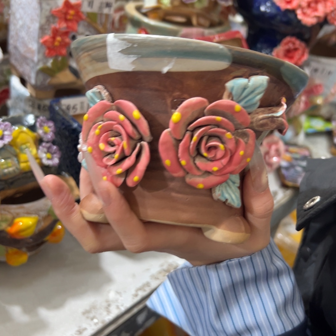 满20发多肉花盆爱退拉黑瑕疵143