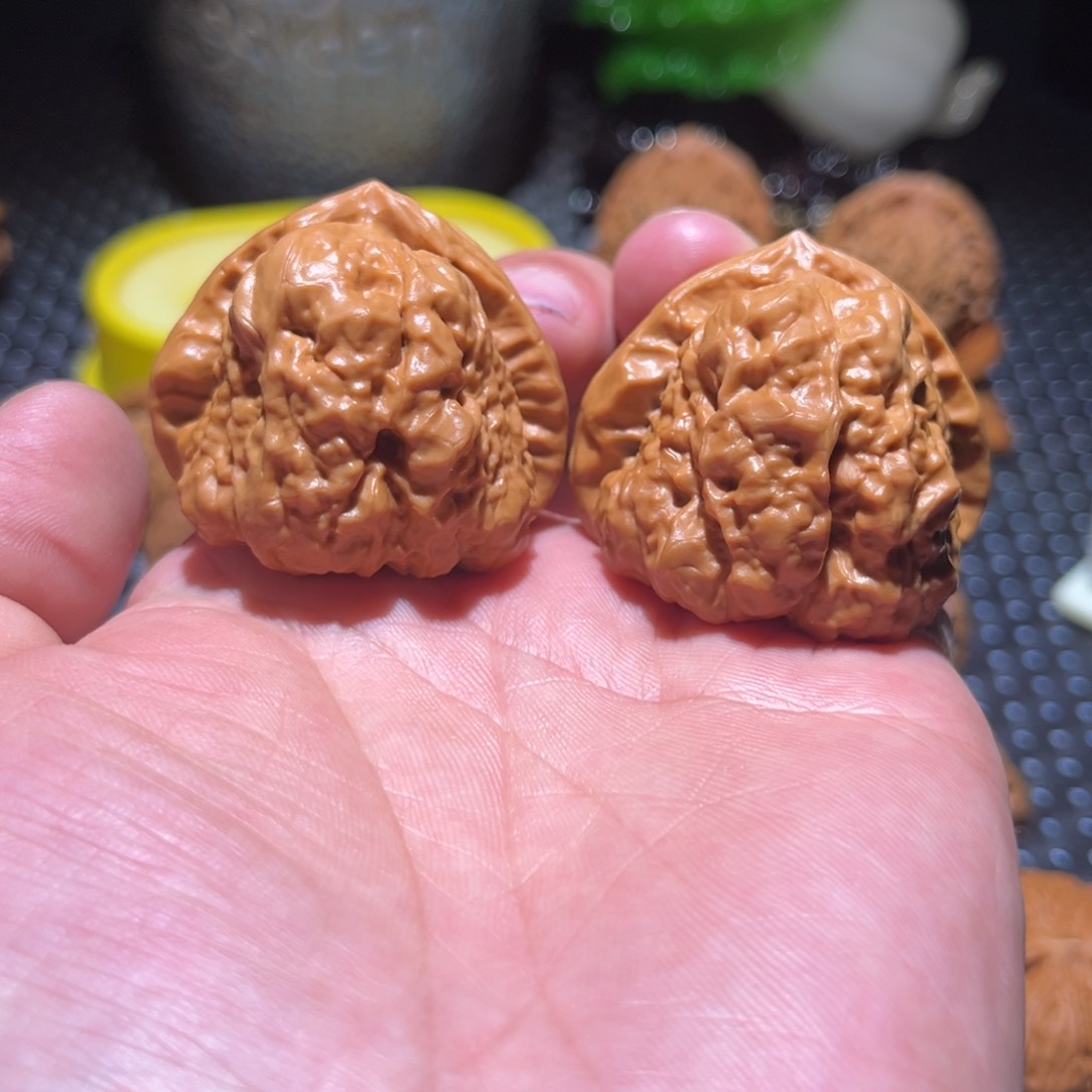 核桃手串/手链三角，蛤蟆