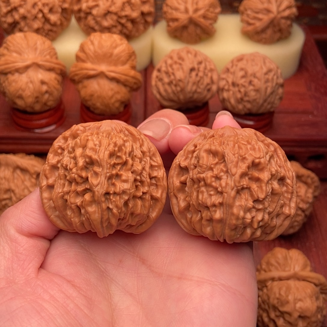 桃核把件平谷一代楼43