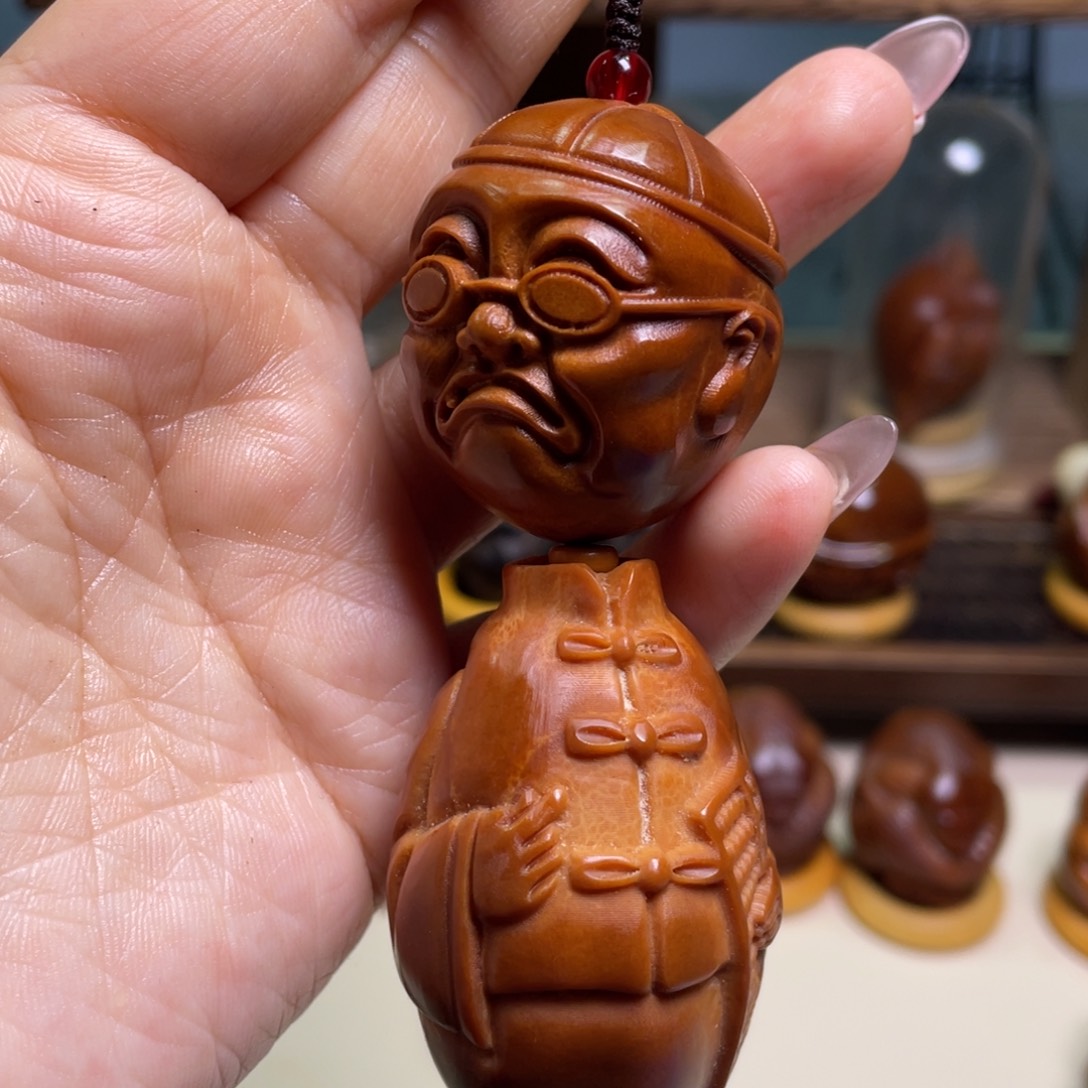 佛螺菩提吊坠账房先生一套