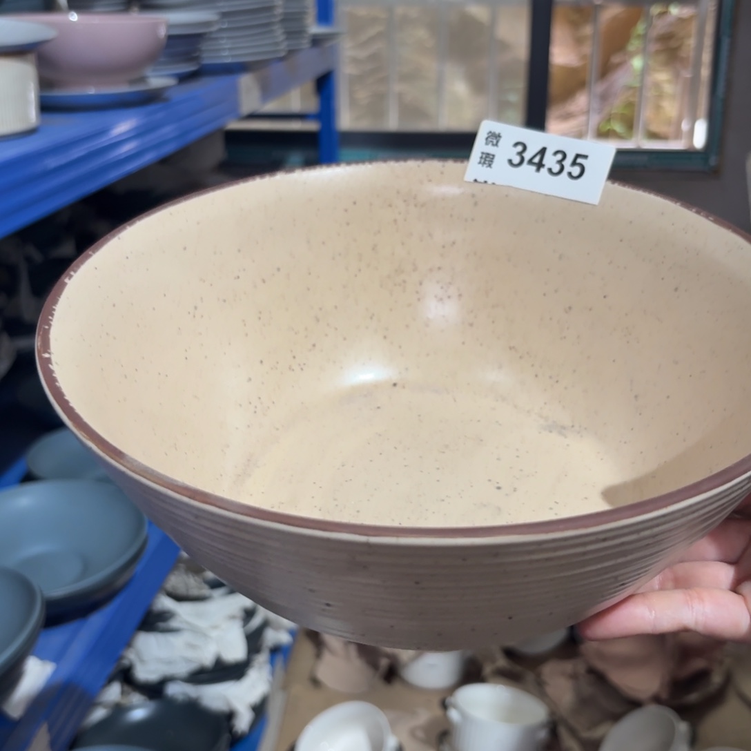 陶瓷2435 微瑕陶瓷餐具1个