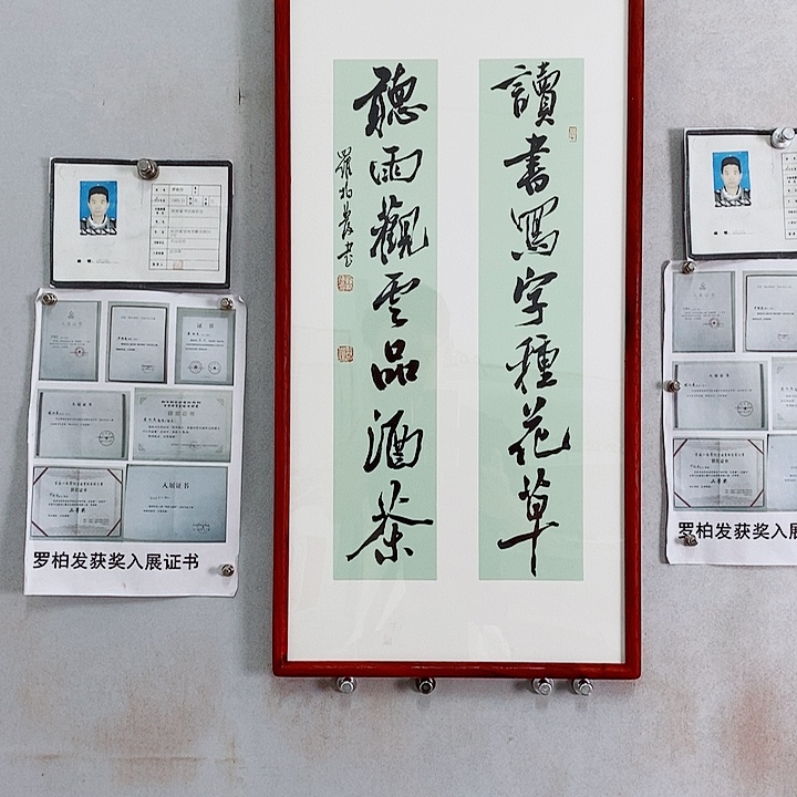 书法罗柏发老师的作品