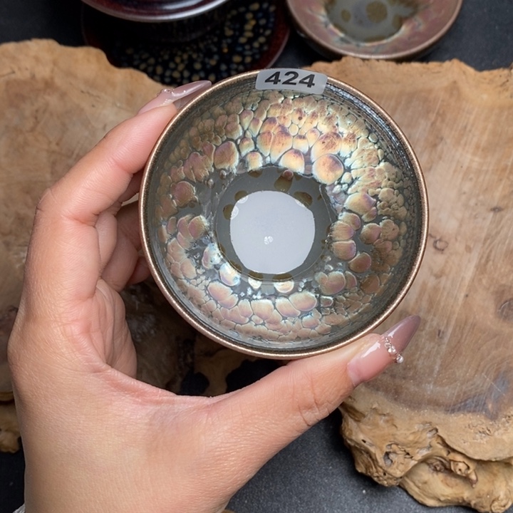 茶盏建窑建盏主人杯424