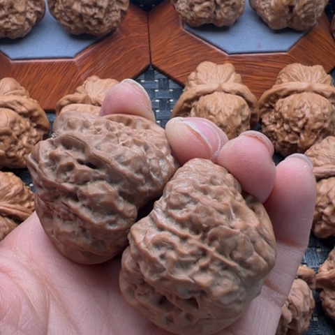 文玩核桃把件法*边41左右