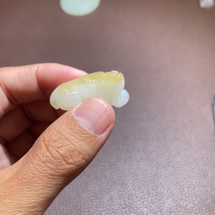 和田玉未镶嵌吊坠(不含链)